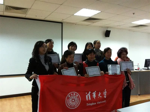 2雨点姐姐在清华大学参加全国心理骨干教师培训